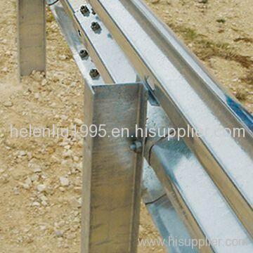 hot dipped galvanized highway guardrail/crash barriers