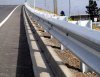 highway guardrail/galvanized plastic sprayed crash barrier