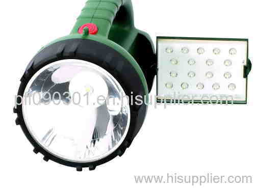 led rechargeable portable search light
