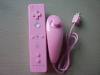 for wii game accessories (remote + nunchuk controller) with many colors and made of ABS