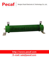 Ceramic Tube Wirewound Resistor with mounting bracket