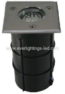 square stainless steel led underground lights
