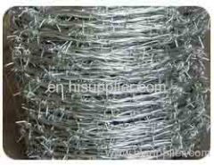 hot dipped galvanized barbed wire