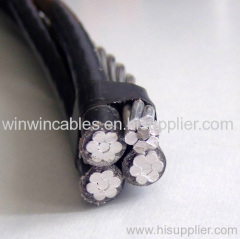 Aerial bundled cable (ABC cable)