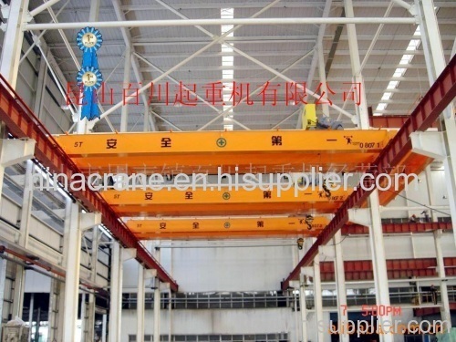 Single beam crane