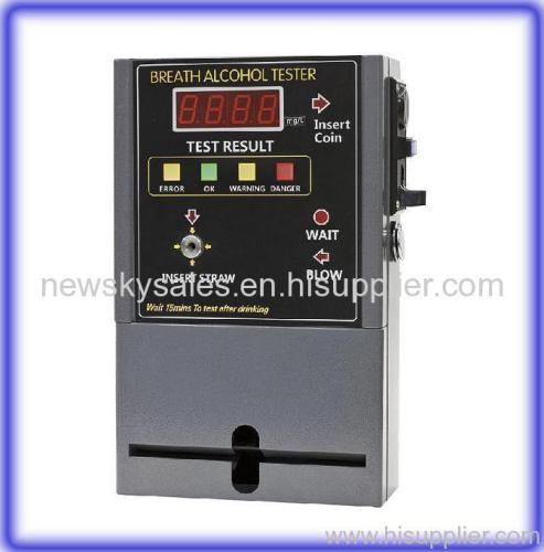 alcohol tester breathalyzer coin operated