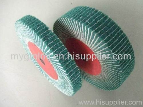 Interleaf Finishing Flap Brushes flap wheel with sand cloth/sand paper.