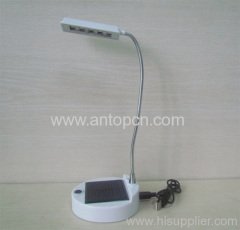 portable solar reading lamp