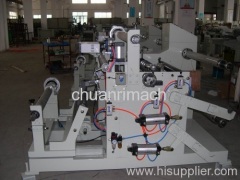 Adhesive Price Label (Logo Label) Slitting Machine With Rewinding Function