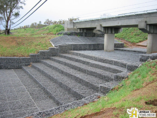 River gabion matress