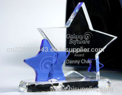 crystal trophy