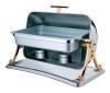 Stainless SteelRectangle roll top chafing dish