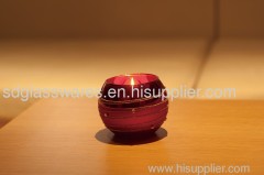 red round candle ball