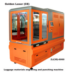 Laser engraving machine for leather