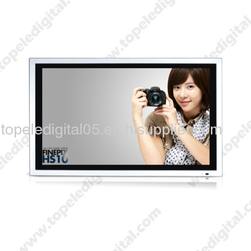 55 Inch LCD Digital Signs for Advertising Display with Standing (3G/WIFI Built In)