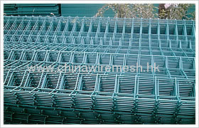 Plastic Coated Welded Wire Mesh Panel