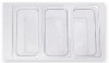 1/3 polycarbonate food pan with lid