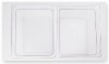 1/2 polycarbonate food pan with lid