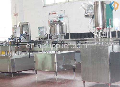 beverage bottling line