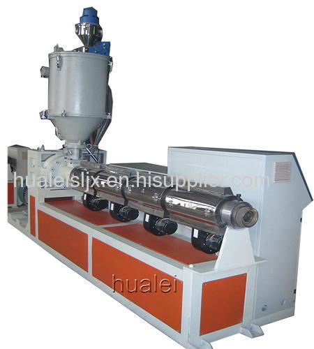 hdpe pipe extrusion machine