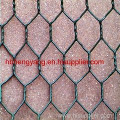 ISO9001 approval galvanized hexagonal wire mesh