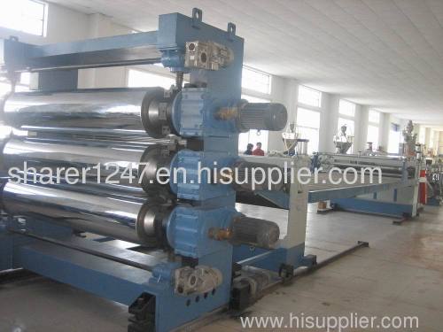 sheet extruder machine