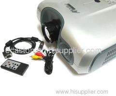 5 inch Multimedia LCD Projector with HDMI VGA Video S-Video Audio