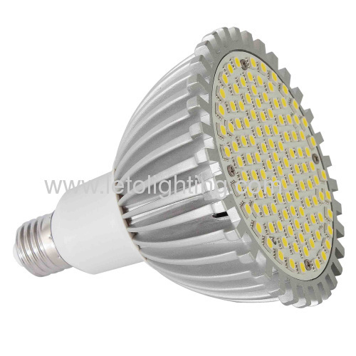 5050SMD PAR38 LED Lamp 112pcs 1800lm Aluminum Made in China