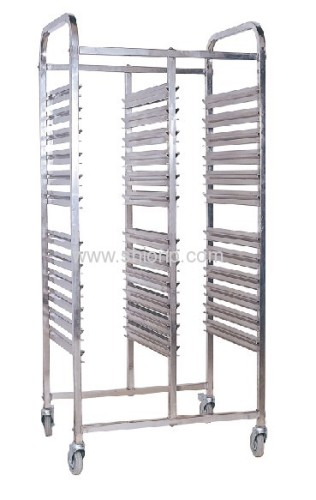 assemble s/s cart for food pans