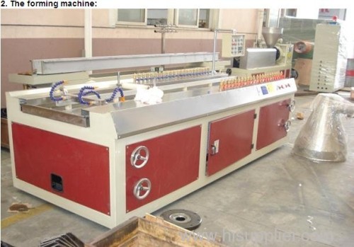 profile production line plastic machinery