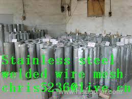 stainless steel WELDED WIRE MESH(manufacturer&export)