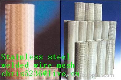 Stainless steel welded wire mesh( best quality, low price , manufacturer & exporter , factory )