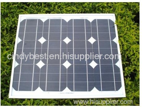 30watt monocystalline solar module