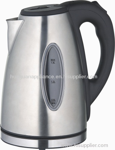 stainless steel body electrical kettle