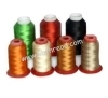 Polyester embroidery thread