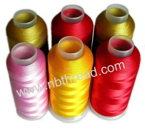 polyester embroidery threads