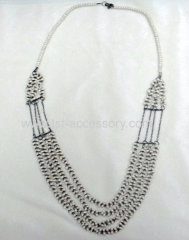 Metal chain necklace