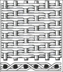 Twill Ducth Weave -- Stainless Steel Wire Mesh