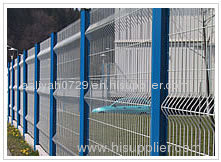 Wire mesh fence