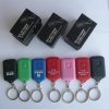 3 led solar panel led flashlight keychain free shipping