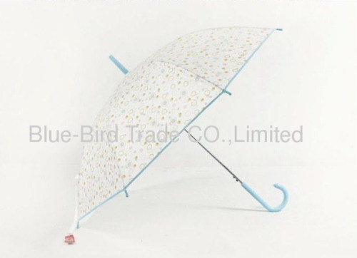Grind arenaceous bead light PVC umbrella