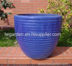 Ceramic plant pots