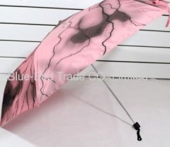 Beautiful water proof 3-folding umbrella