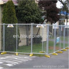 Temporary fence