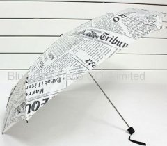 newspaper umbrella
