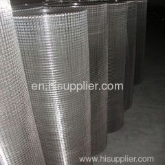 Stainless steel welded mesh