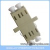 LC MM DX Fiber Adaptor,SC Footprint,Beige Color