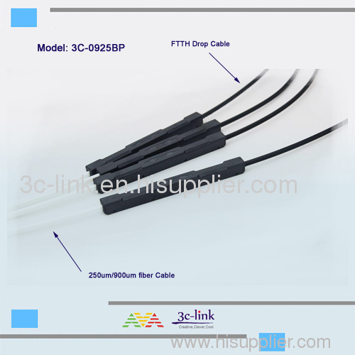 Fiber optic mechanical splicer