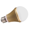 5.0W 5pcs B60 Dimmable LED Bulb ( glod color )