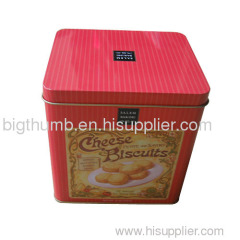 Cookie Tin Box